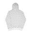 Mens All Over Logo Hoodie White Money-2