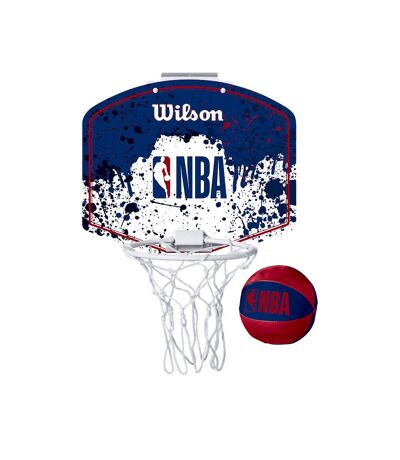 Wilson NBA Mini Basketball Hoop Set (White/Blue/Red) (One Size) - UTRD2549