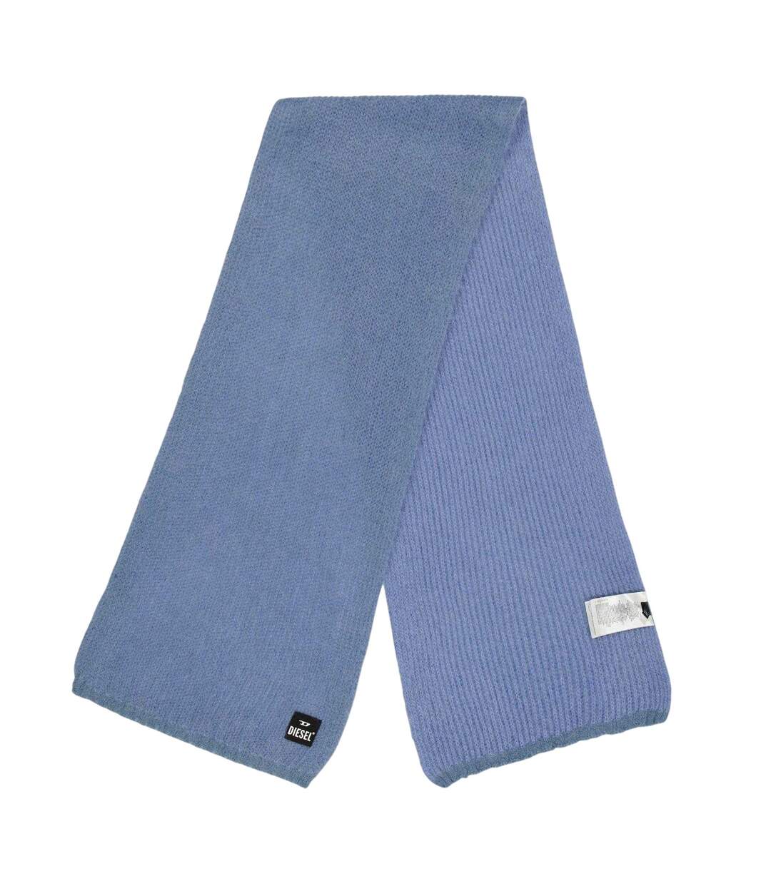 Unisex Adult Knitted Midweight Scarf One Size China Blue Diesel-2