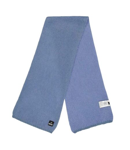 Unisex Adult Knitted Midweight Scarf One Size China Blue Diesel