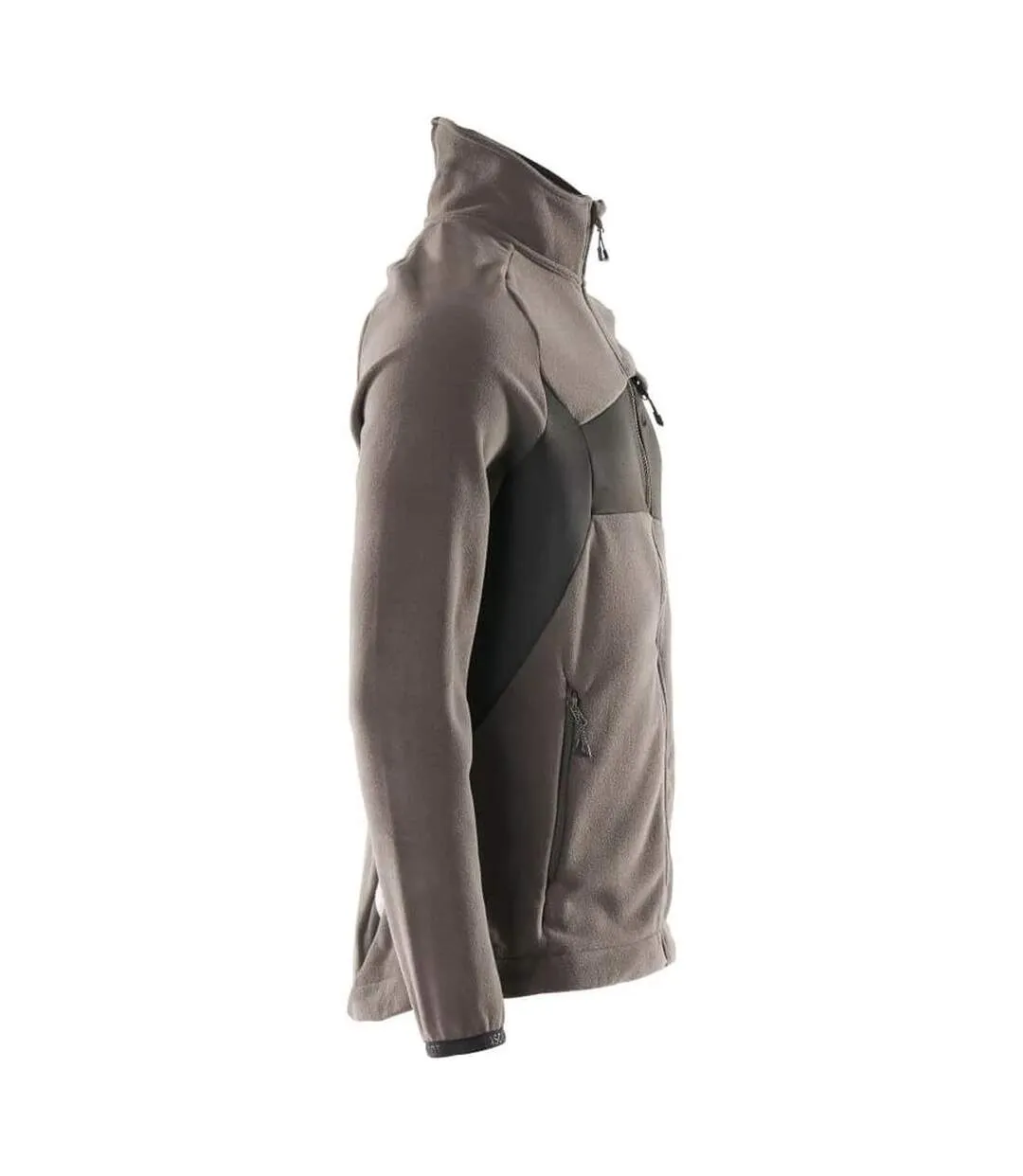 Mens Accelerate Fleece Jacket Dark Anthracite Black Mascot-2