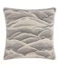 Paoletti Stratus Piping Detail Jacquard Throw Pillow Cover (Gray) (45cm x 45cm) - UTRV3343