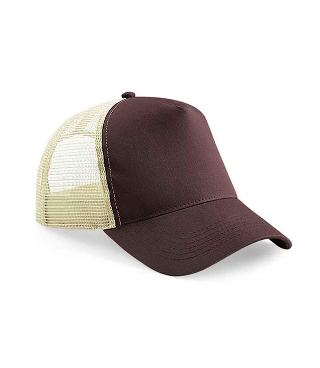 Casquette trucker adulte chocolat / marron Beechfield-1