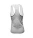 Womens/ladies multi sport melange seamless 3d vest cool grey TriDri