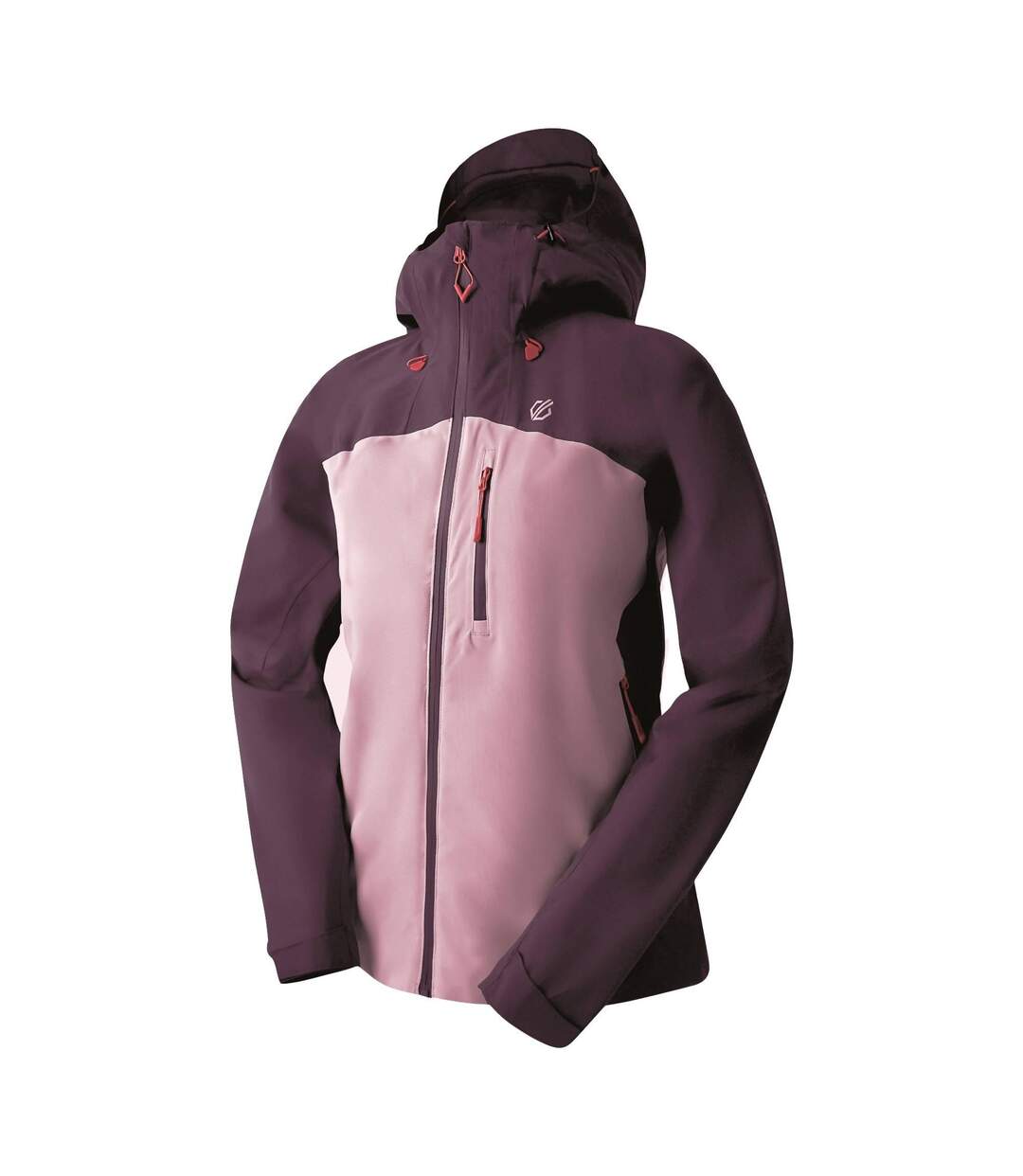 Veste imperméable torrek femme prune sombre / lilas Dare 2B-3