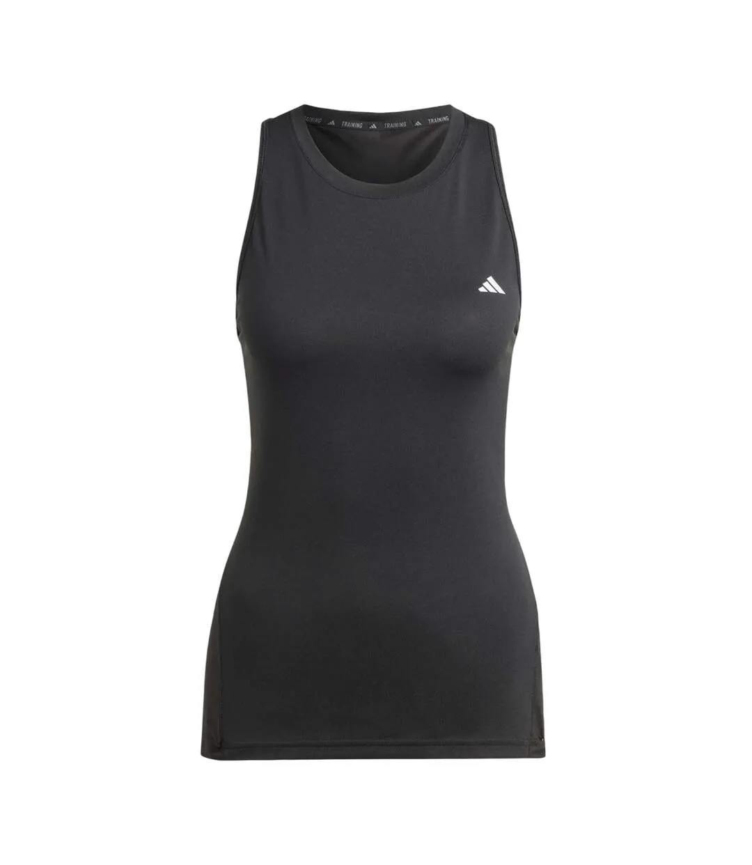 Womens/ladies Training Tank Top Black Adidas-2