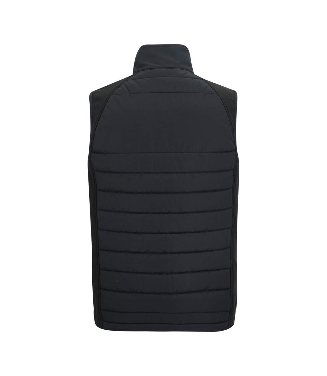 Mens Full Zip Gilet Black Orange Pop Regatta-2