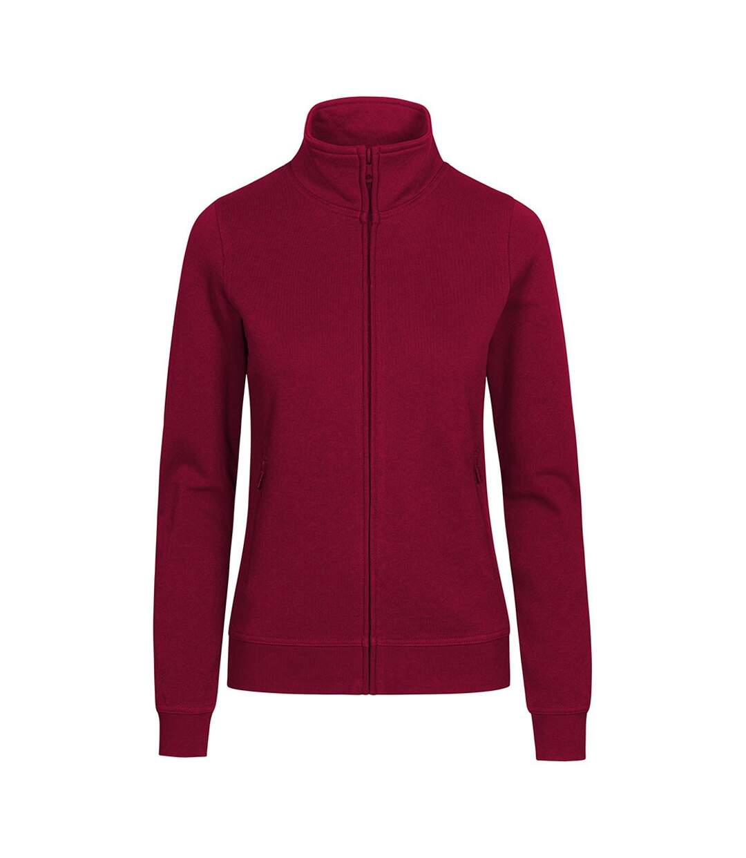 Veste De Survêtement Femme Bordeaux Promodoro-1