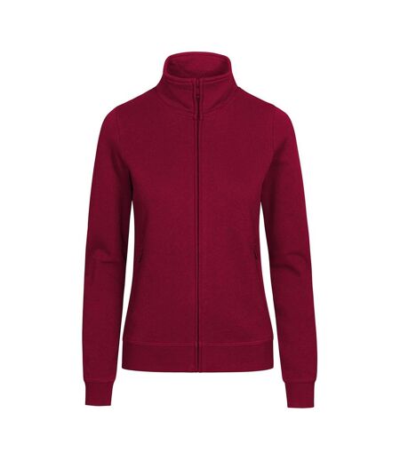 Veste De Survêtement Femme Bordeaux Promodoro