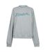 Sweat Court Femme Gris Clair Chiné Reebok-1