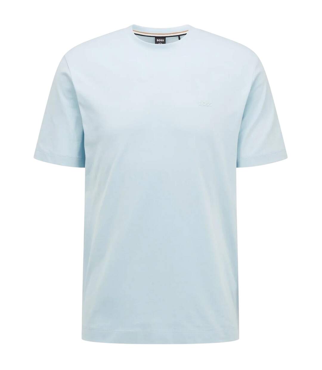 Mens Hbb Thompson Tonal Logo T-shirt Light Blue Boss-2