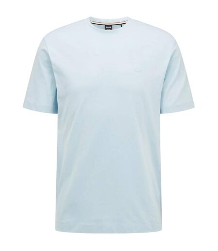 Mens Hbb Thompson Tonal Logo T-shirt Light Blue Boss