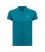 Womens/ladies yosemite pique polo shirt verdigris Iqoniq-1