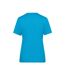 T-shirt Bio Workwear Femme Bleu Turquoise James And Nicholson-2