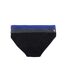 Short de bain colourblock homme noir / bleu Adidas-2