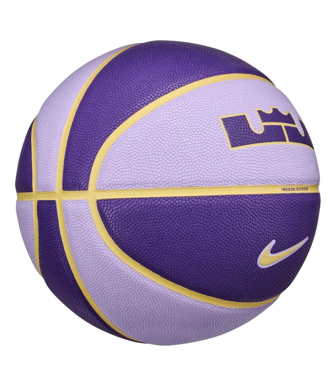 Lebron Two Tone Basketball 7 Hydrangea Purple Gold Purple Nike-3