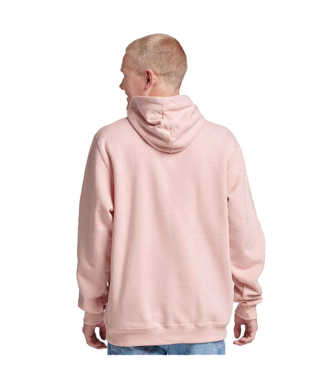 Unisex Adult Eco Premium Hoodie Blush Pink Jerzees-3