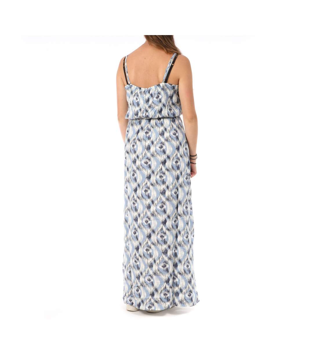 Robe Longue Bleu Femme Only Nova-2