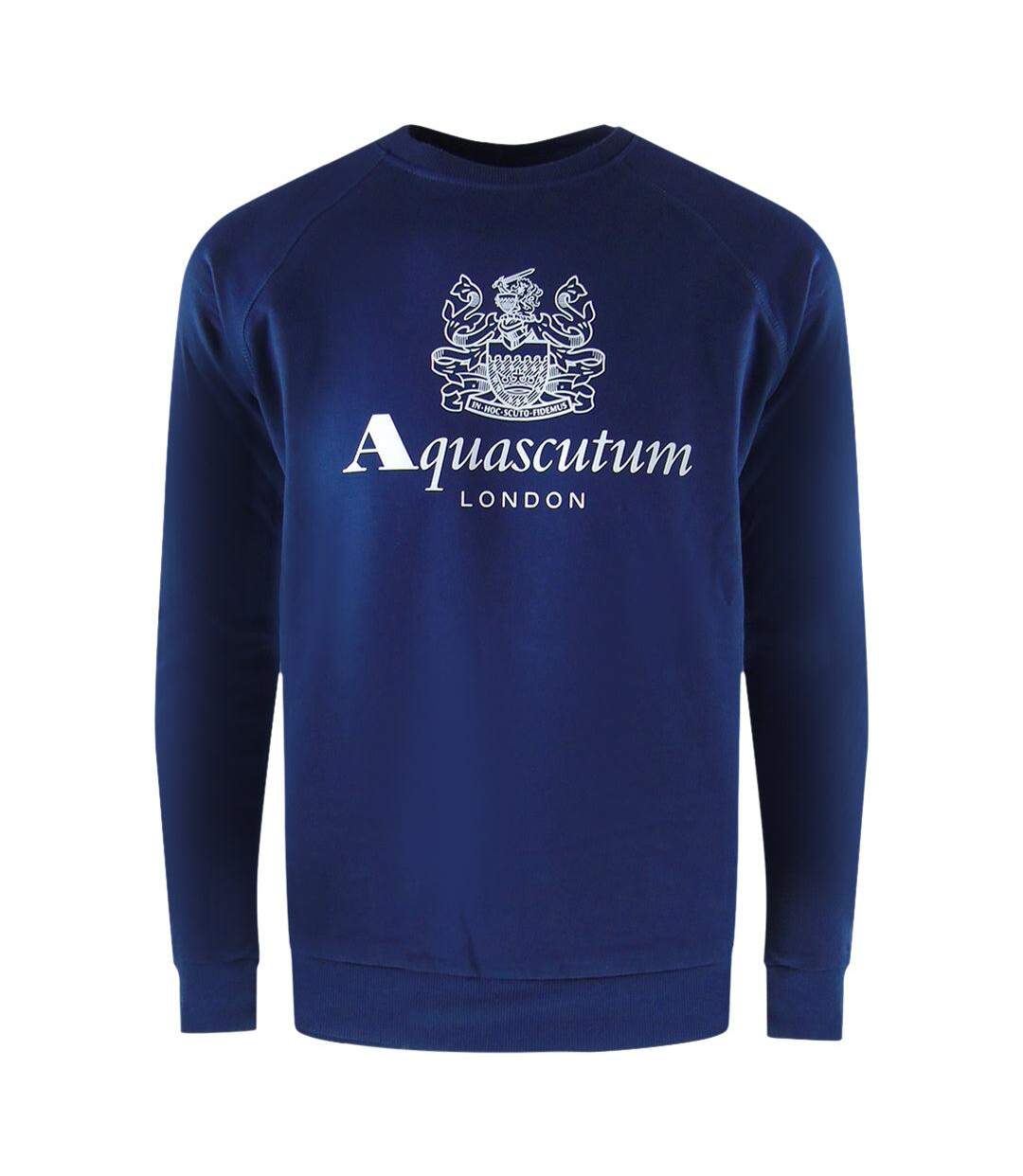 Ensemble Ensemble De Survêtement Motif/style Logo London Homme Bleu Marine Foncé Aquascutum-2