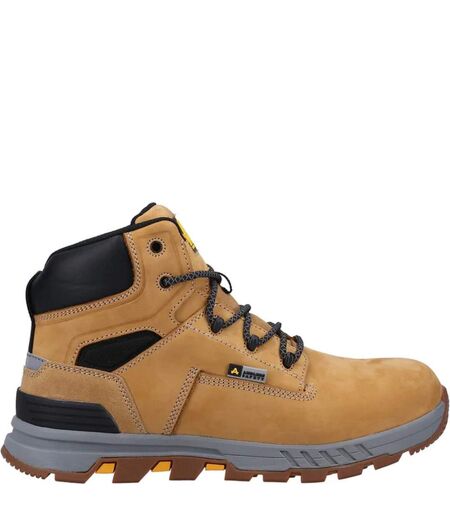 Amblers Mens AS261 Crane Grain Leather Safety Boots (Honey) - UTFS10323