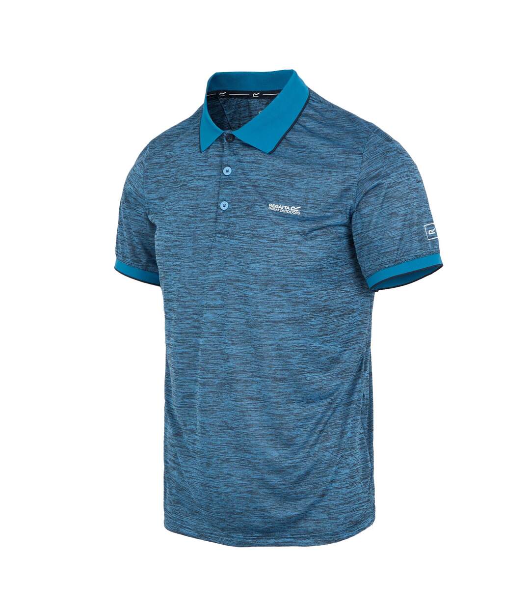 Polo remex homme bleu clair Regatta-2