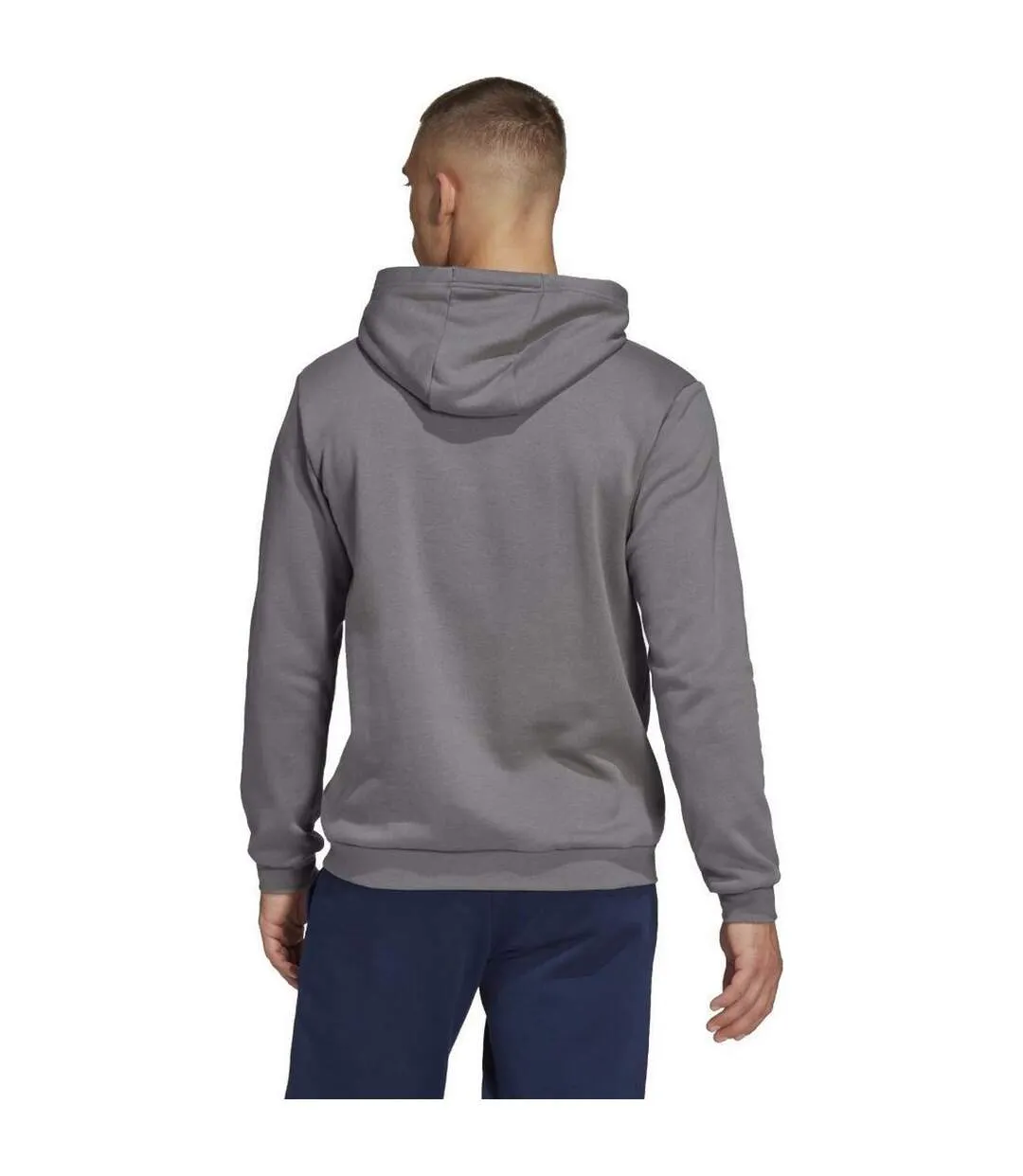 Sweat À Capuche Entrada Homme Gris Argenté Adidas-3