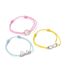 Barbie Friendship Bracelet Set (Blue/Pink/Yellow) (One Size) - UTTA11599
