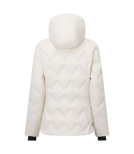 Womens/ladies Enfold Ii Padded Ski Jacket Egret Dare 2B