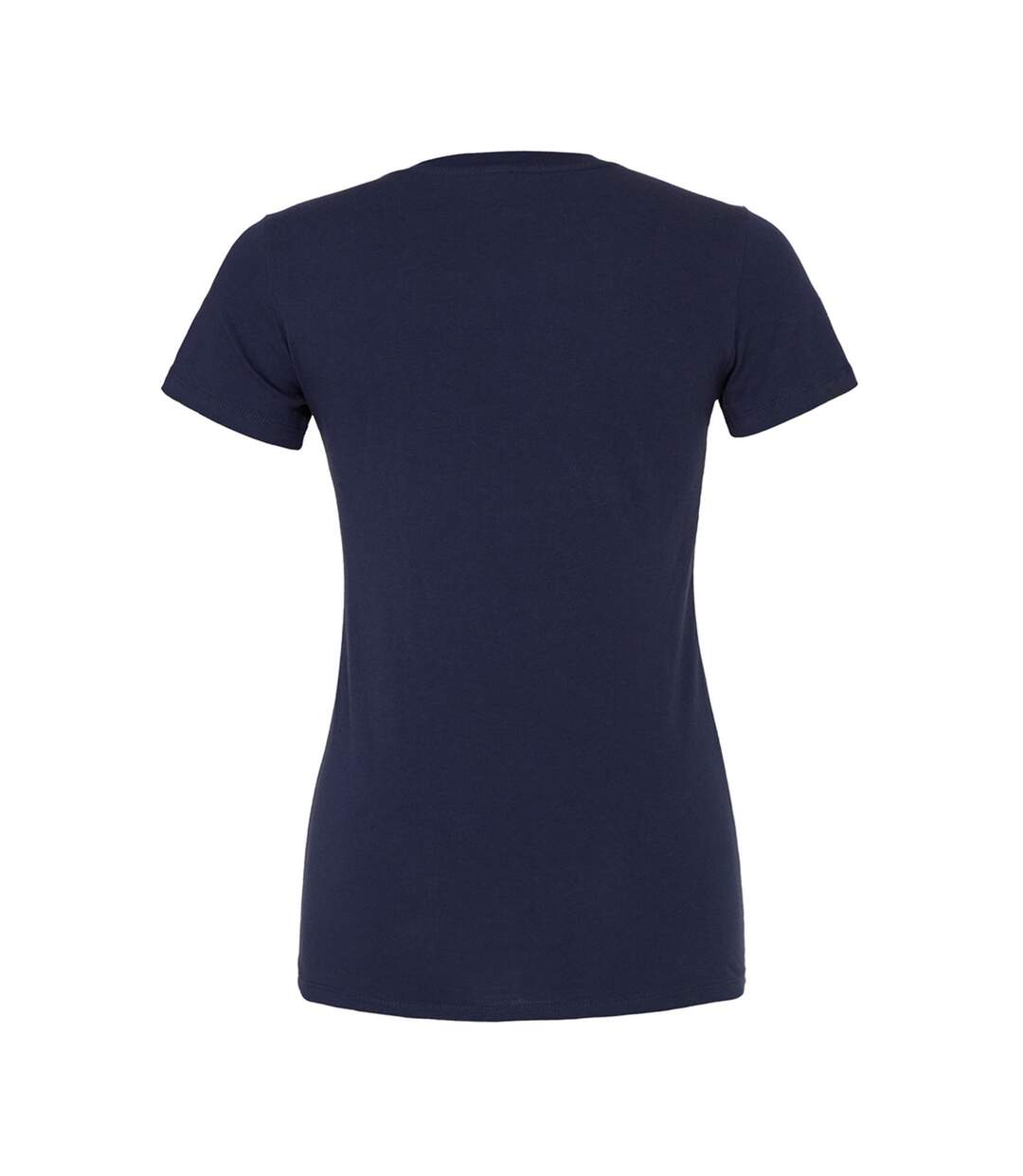 Womens/ladies the favourite t-shirt navy Bella + Canvas