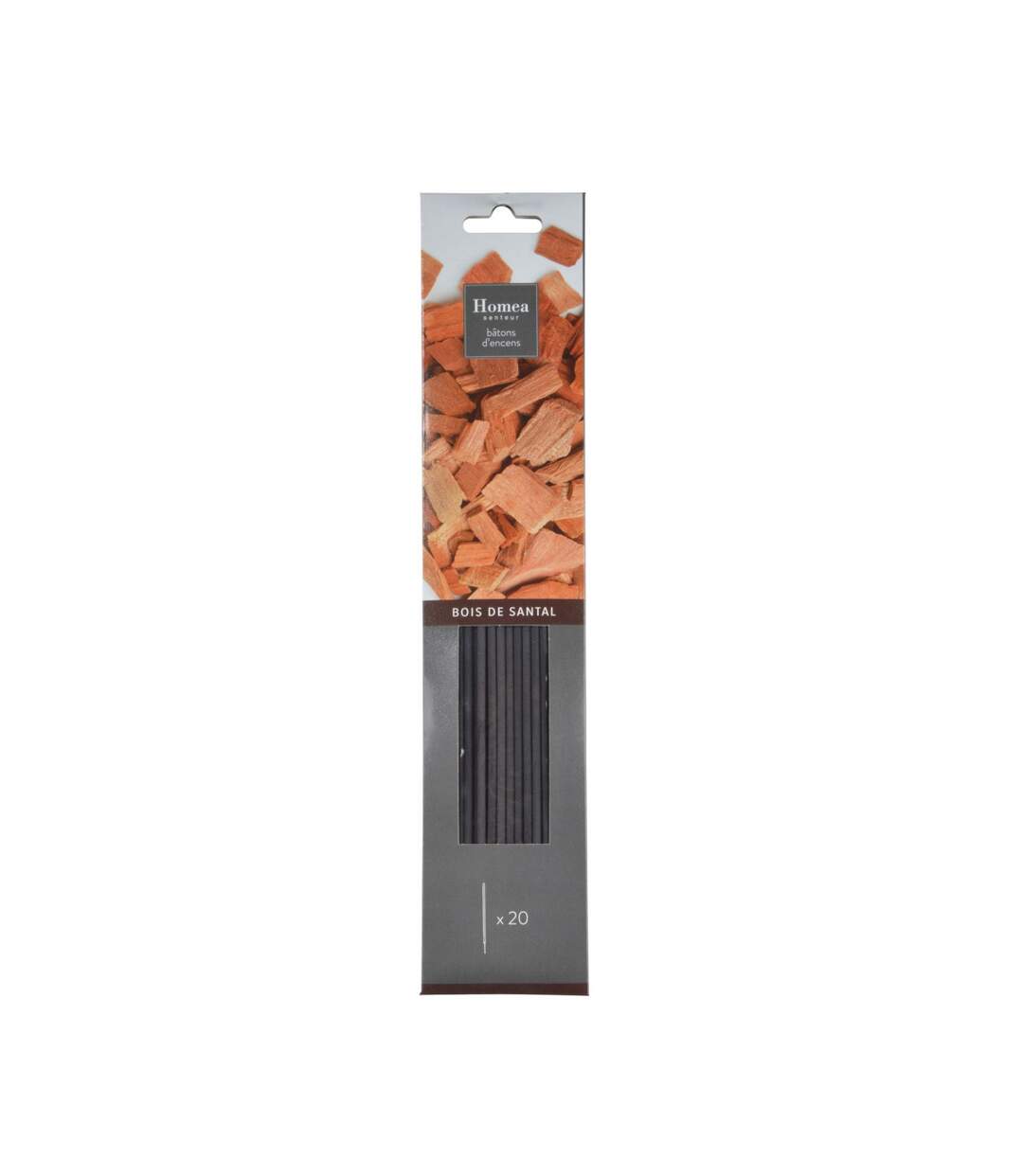 Lot de 20 Bâtons d'Encens Essentiel II 25cm Bois de Santal-2