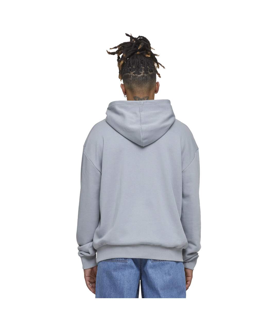 Sweat À Capuche Homme Gris Pâle Urban Classics-2