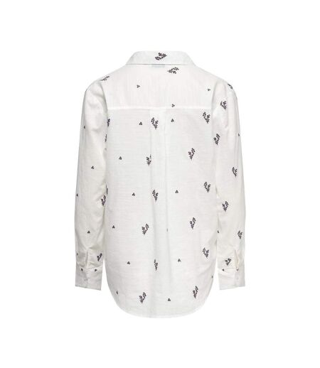 Chemise blanche/kaki femme jdy kimie