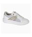 Womens/ladies aden trainers white/silver Cipriata