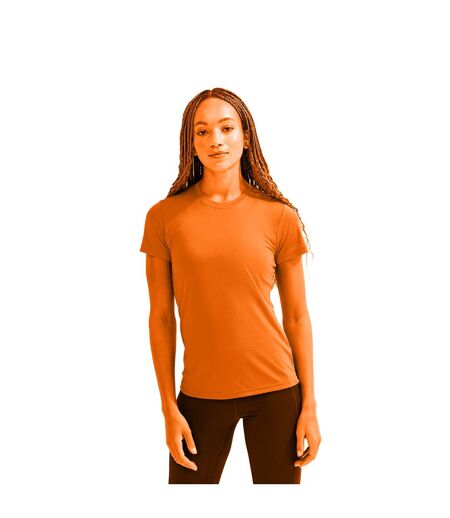 T-shirt sport femme orange vif Tri Dri