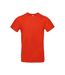 T-shirt #e190 Adulte Rouge Orangé Vif B&C-1