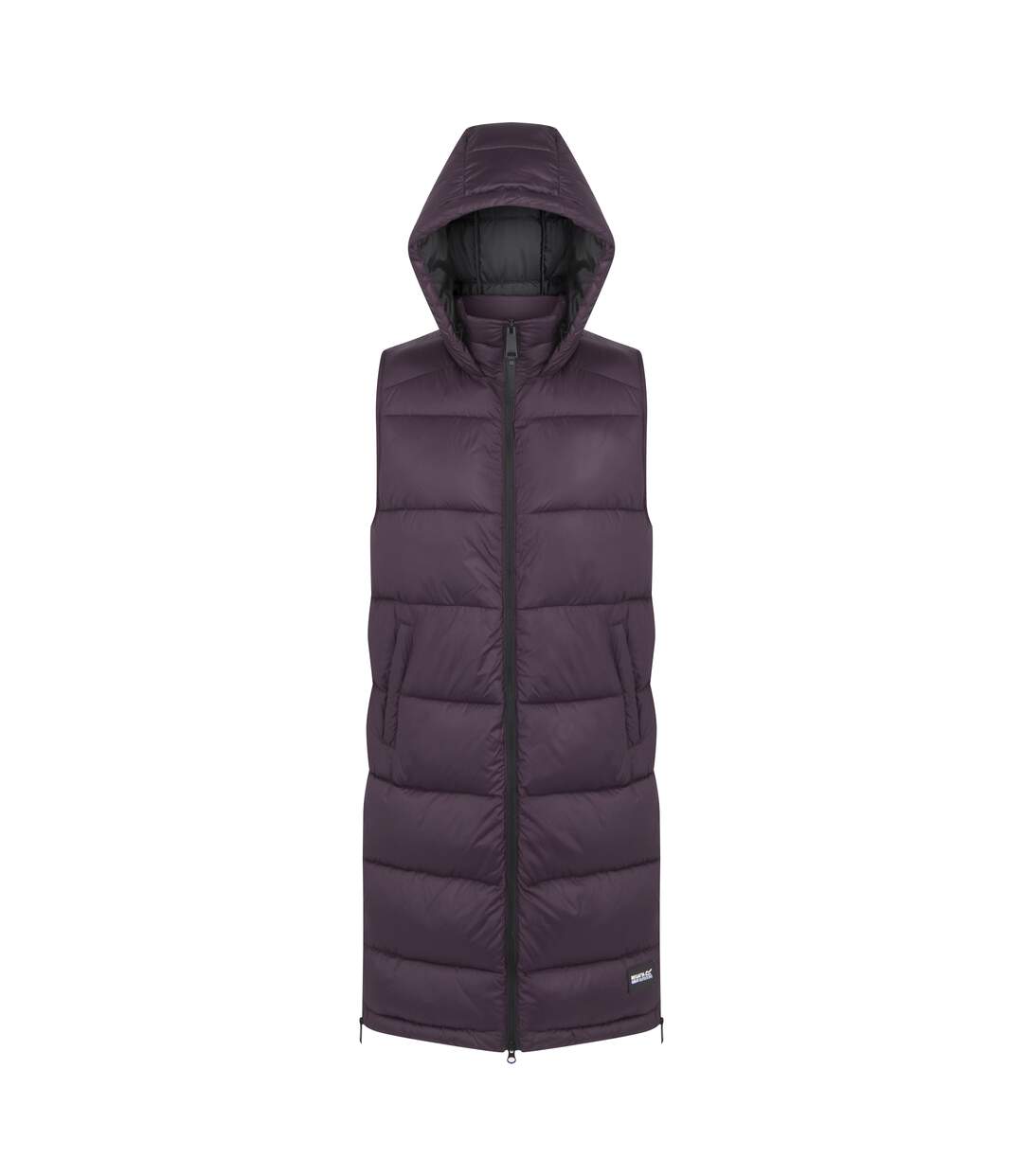 Womens/ladies Ganella Long Length Gilet Deep Plum Regatta-2