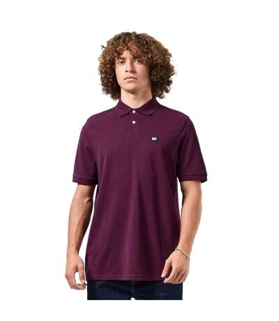 Polo Style Badge Caneiros Homme Rose Baie Weekend Offender