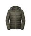 Doudoune Matelassée Nano Homme Olive Foncée Russell-1