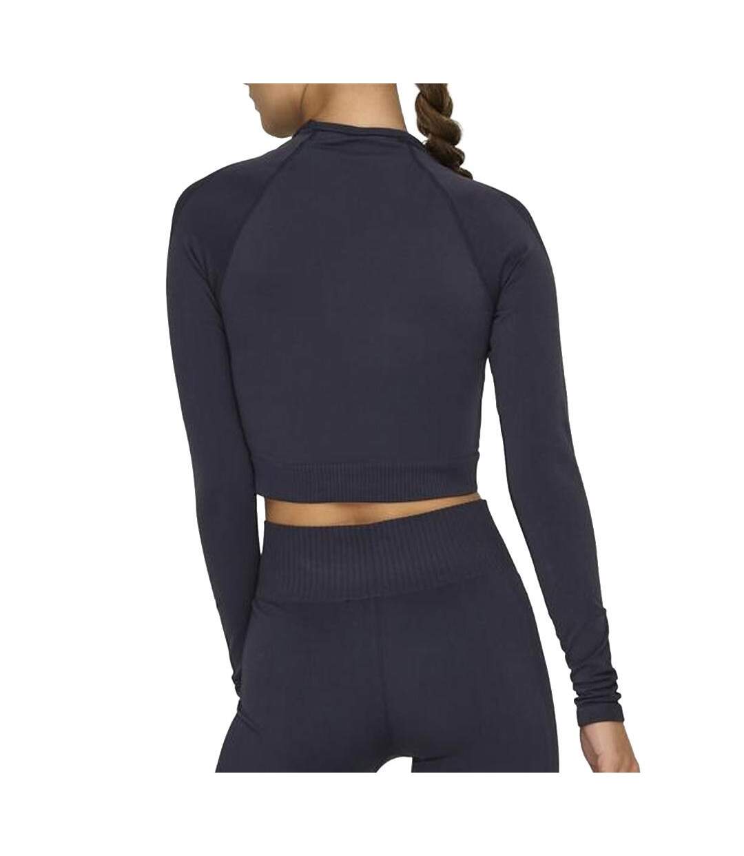 Top de sport gris foncé femme only jiji seam-2