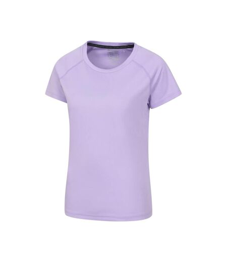 T-shirt endurance femme lilas Mountain Warehouse