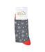 Mr. Heron - Chaussettes Noël Homme | Fantaisie en Bambou | Ruldoph & Santa-2