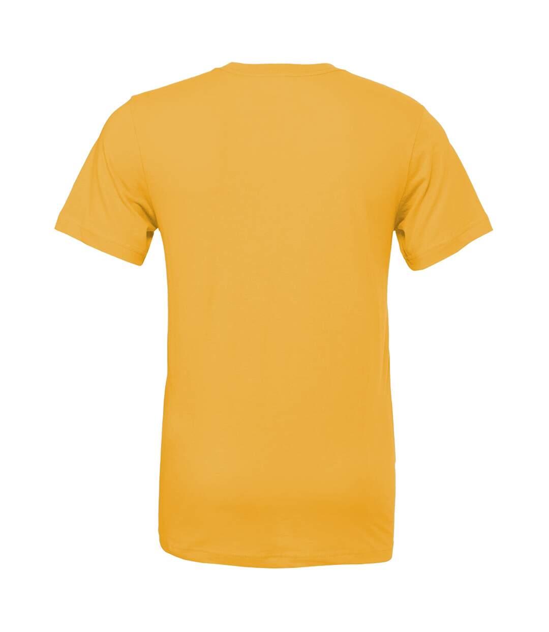 T-shirt adulte jaune vif chiné Bella + Canvas