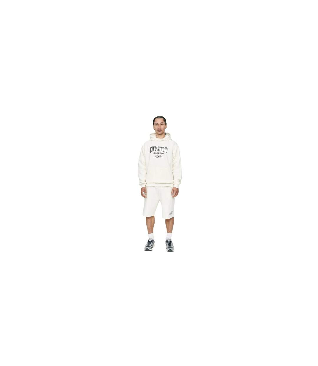 Mens Studio Studios Back Print Hoodie Off White Kings Will Dream-1