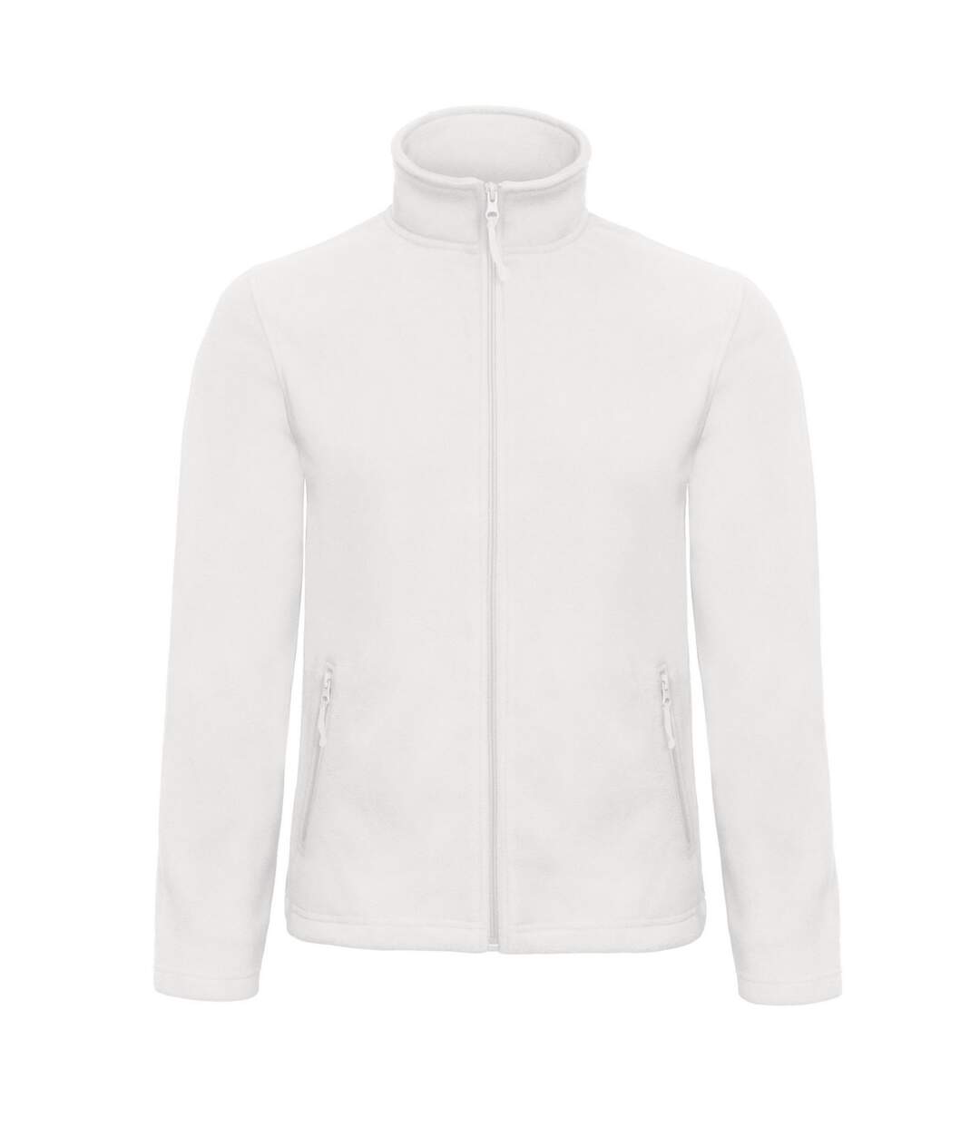 Mens Id.501 Fleece Jacket White B&C-1