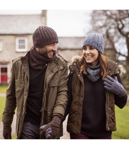 Cache-Cou Snood Femme Thermique Doublé Polaire