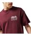 Mens Bold Logo Short-sleeved T-shirt Chocolate Jack Wills-4