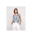 Veste sans manches jeans UTESS - Dona X Lisa-1