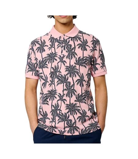 Polo rose/marine homme kaporal tyron25em91 - 3xl