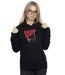Disney - Sweat à capuche WRECK IT RALPH POCAHONTAS AND VANELLOPE - Femme (Noir) - UTBI15600-2