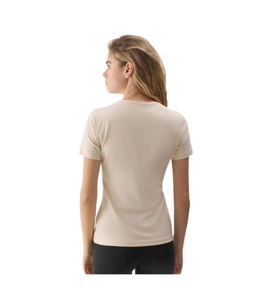 T-shirt Wss24ttshf1359 Femme Beige 4F-3